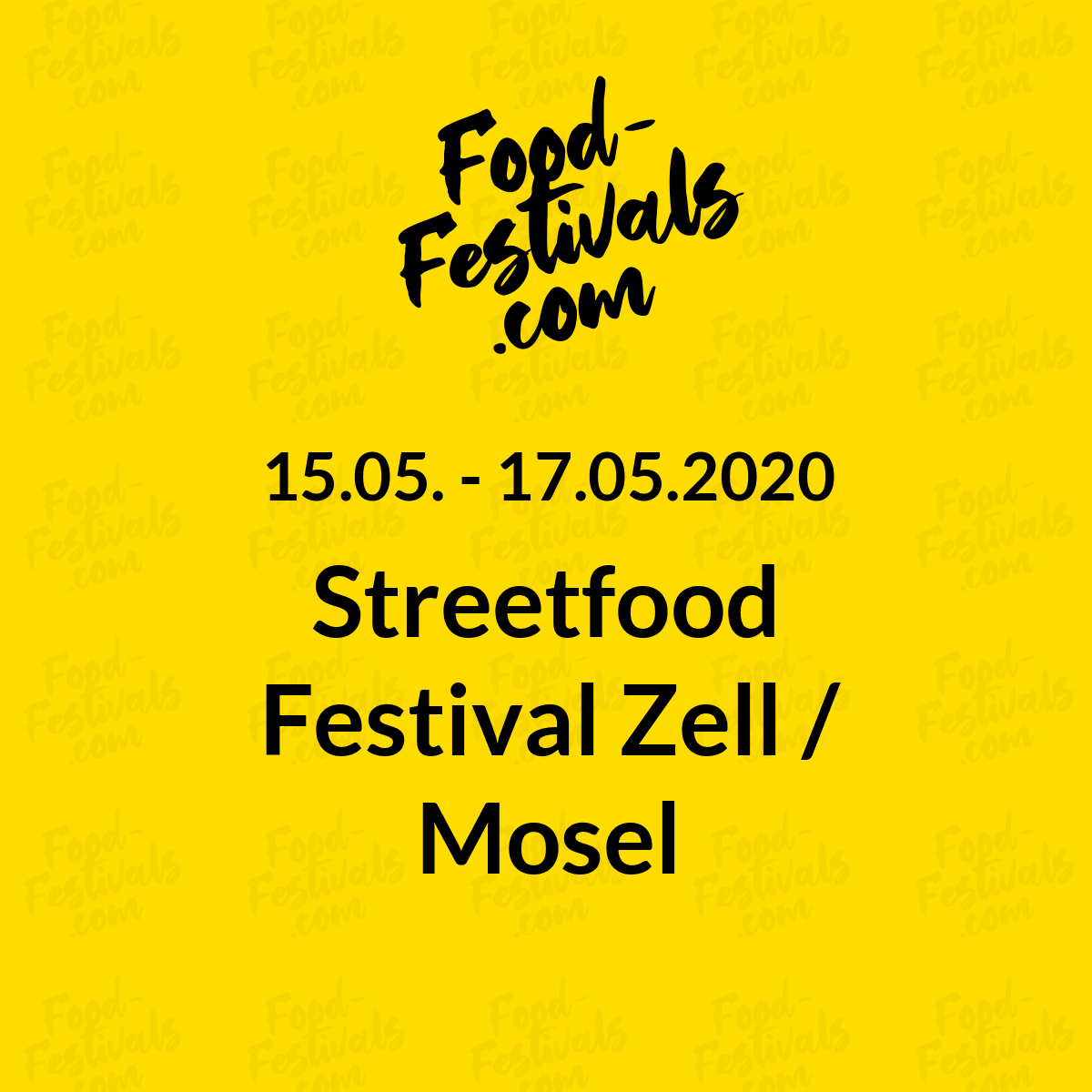 Streetfood Festival Zell / Mosel