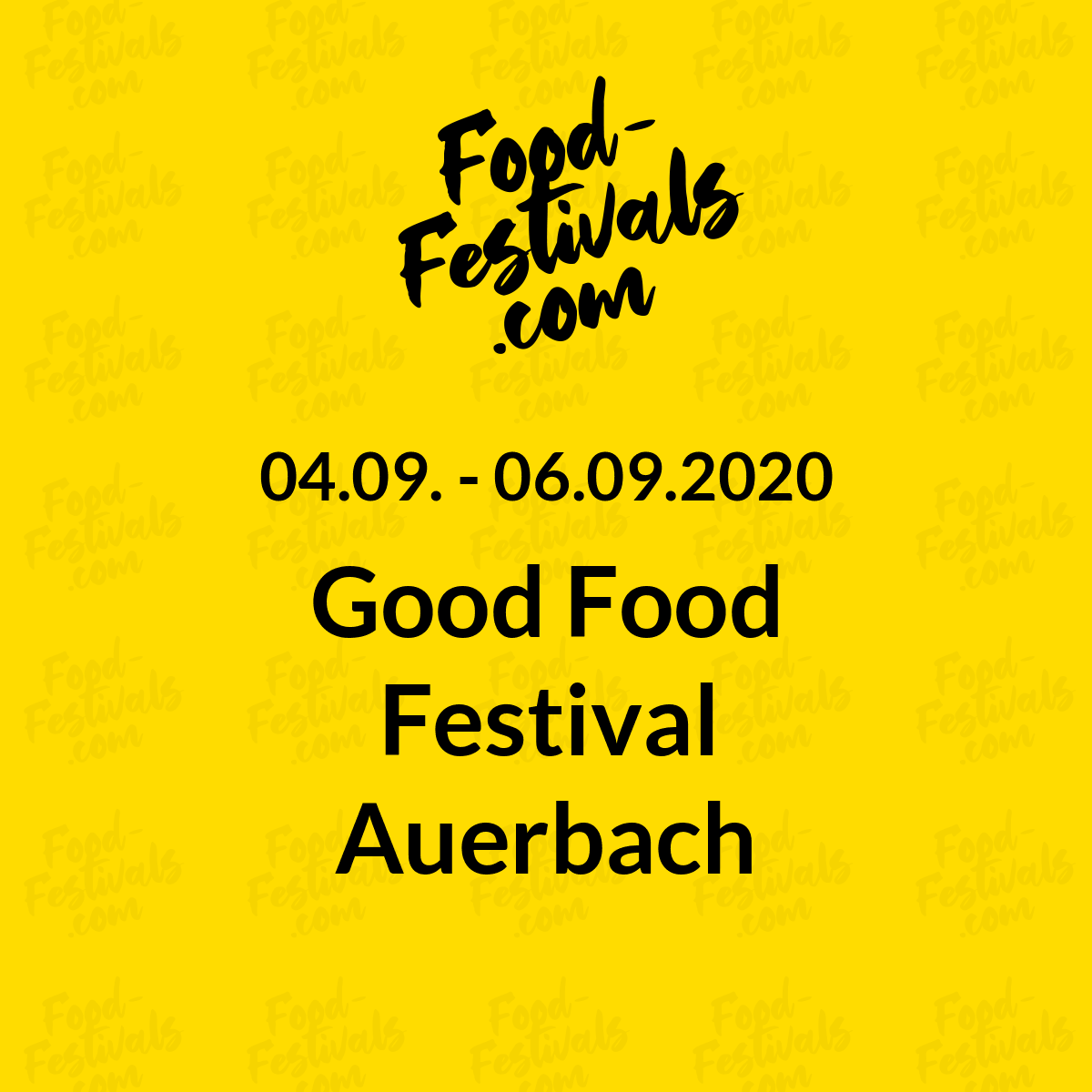 Good Food Festival Auerbach