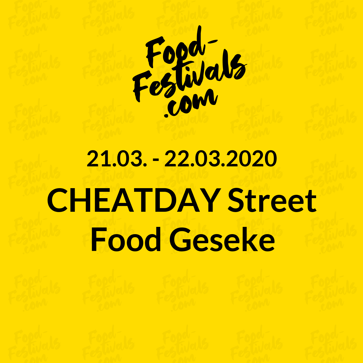 CHEATDAY Street Food Geseke