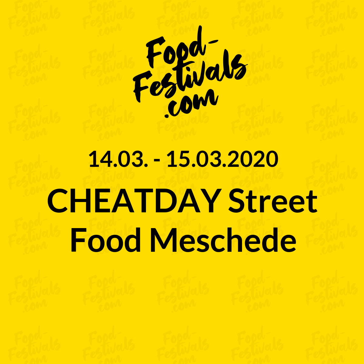 CHEATDAY Street Food Meschede