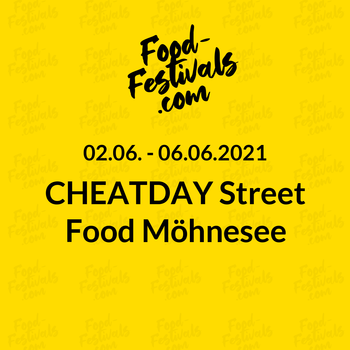 CHEATDAY Street Food Möhnesee