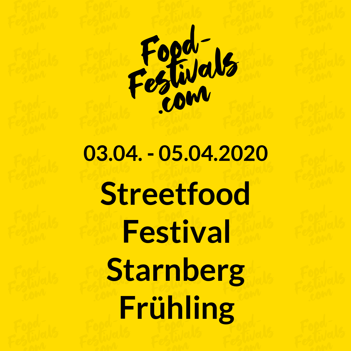 Streetfood Festival Starnberg Frühling