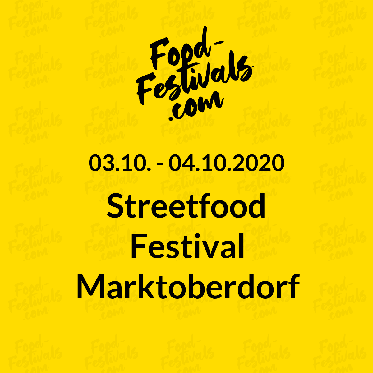Streetfood Festival Marktoberdorf