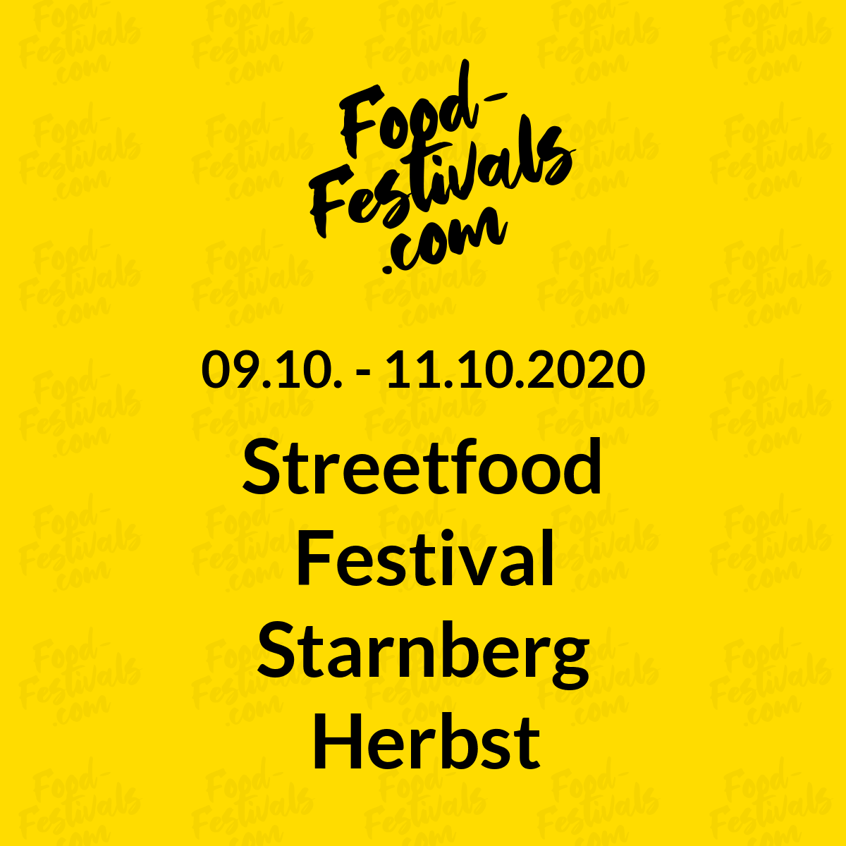Streetfood Festival Starnberg Herbst