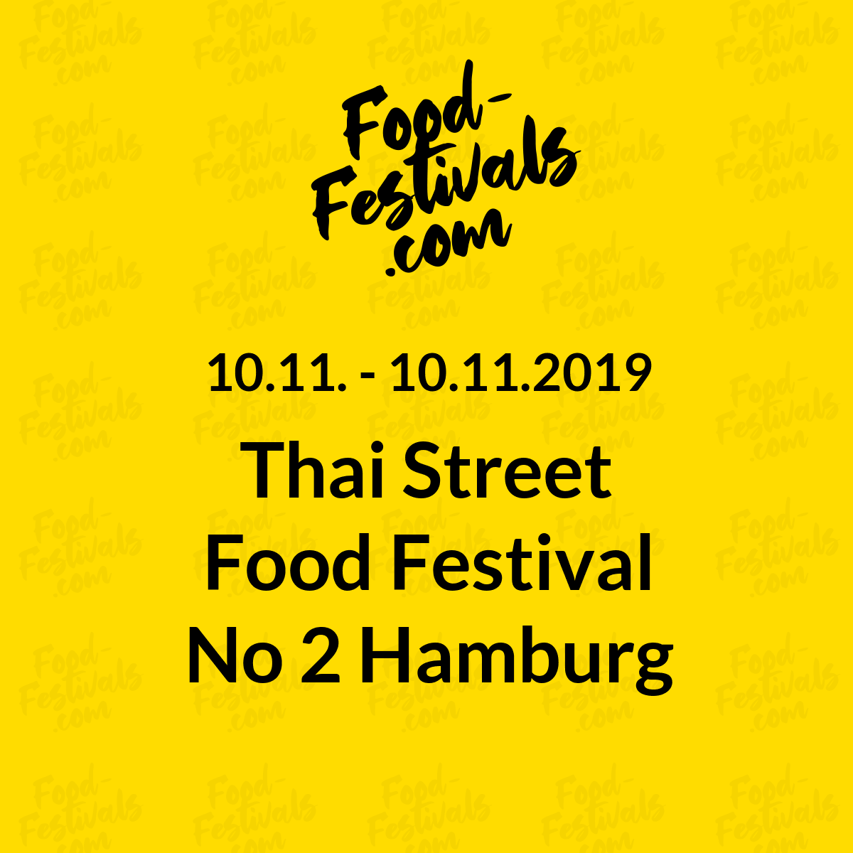 Thai Street Food Festival No 2 Hamburg