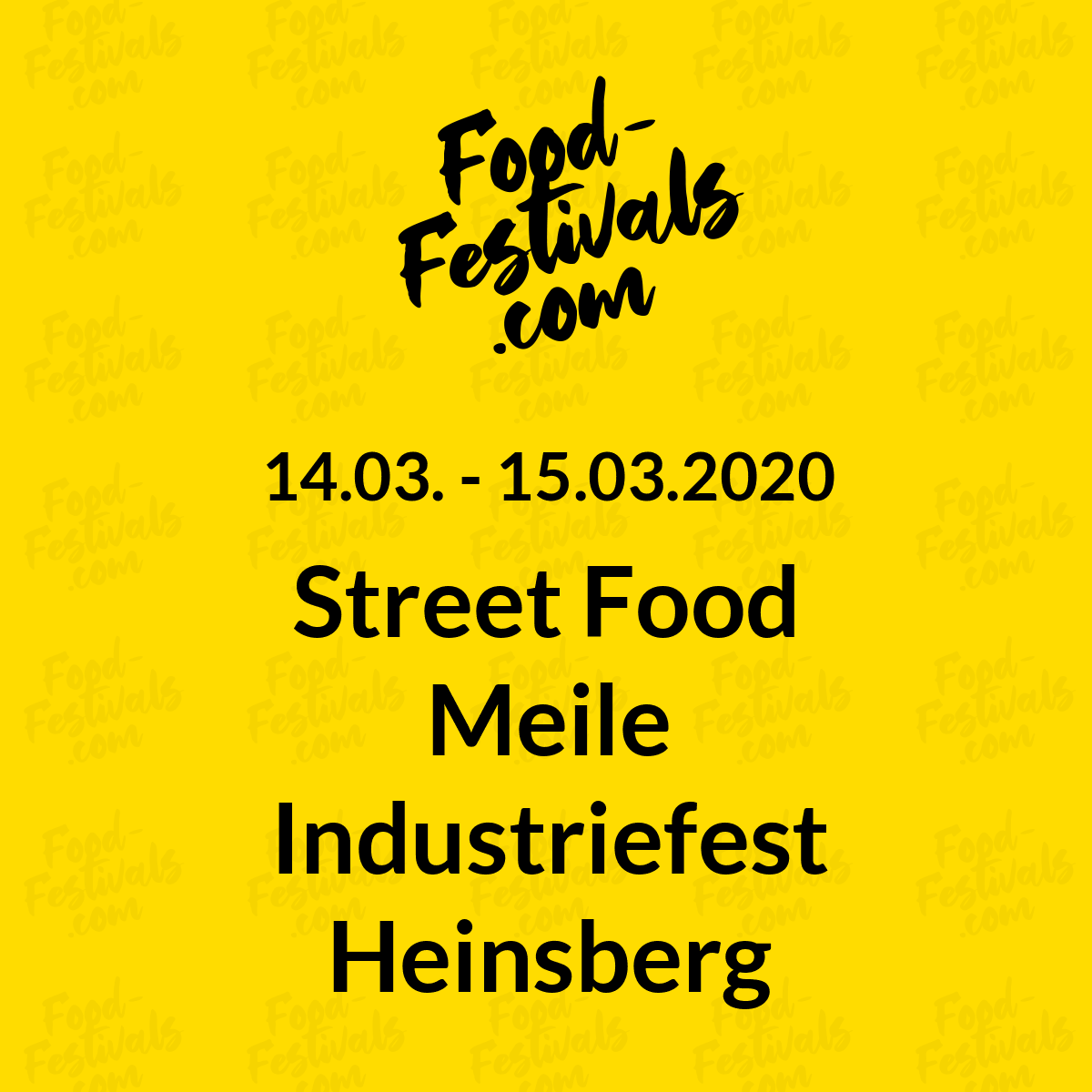 Street Food Meile Industriefest Heinsberg
