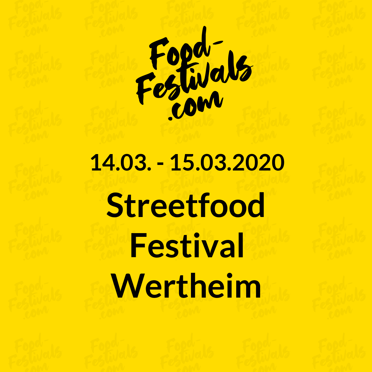 Streetfood Festival Wertheim