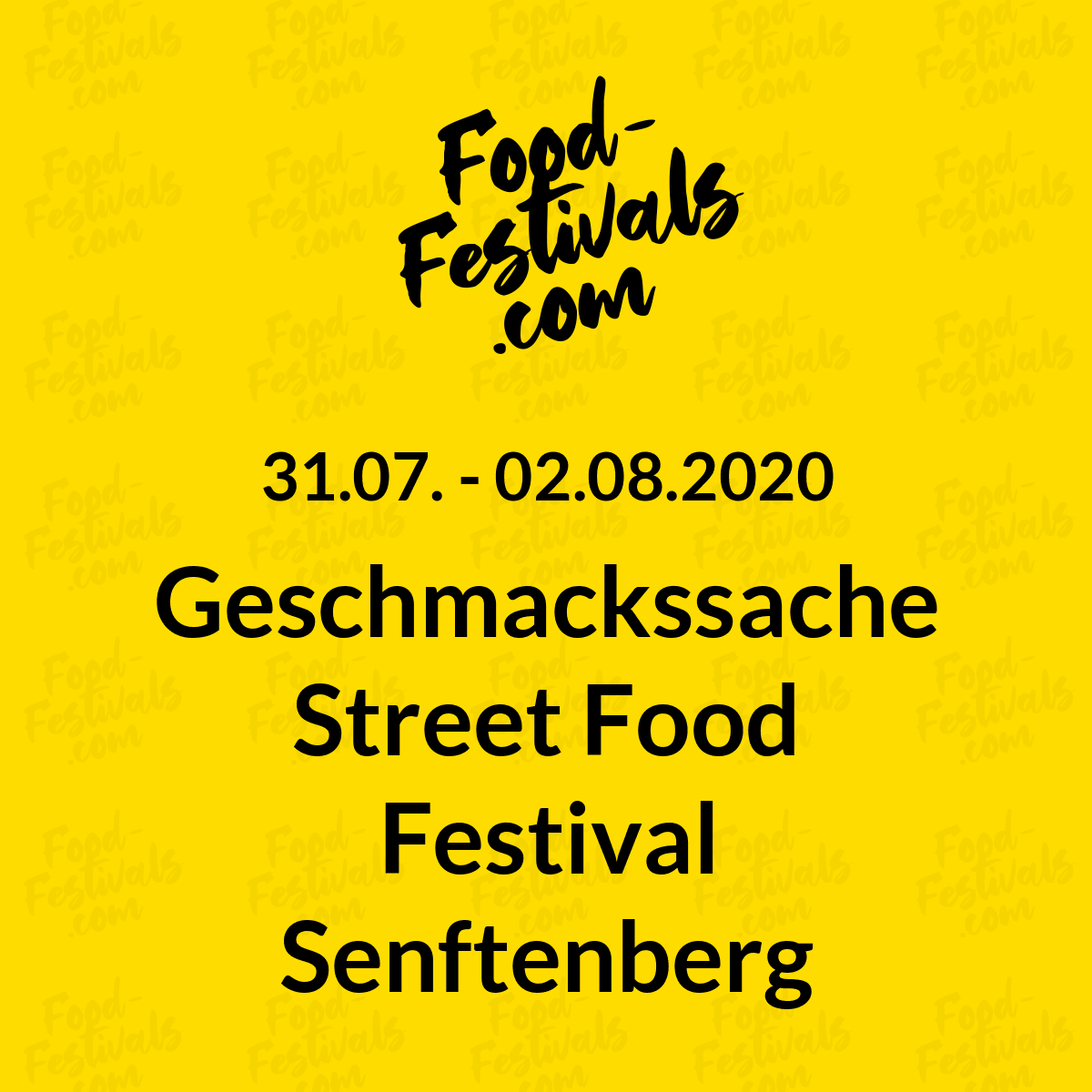 Geschmackssache Street Food Festival Senftenberg