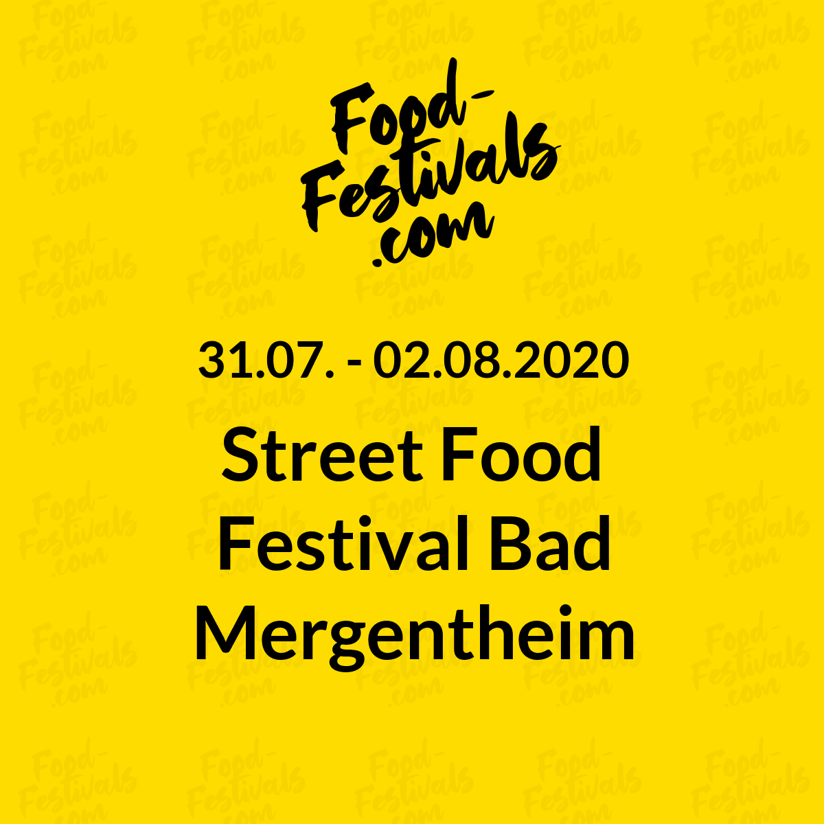 Street Food Festival Bad Mergentheim