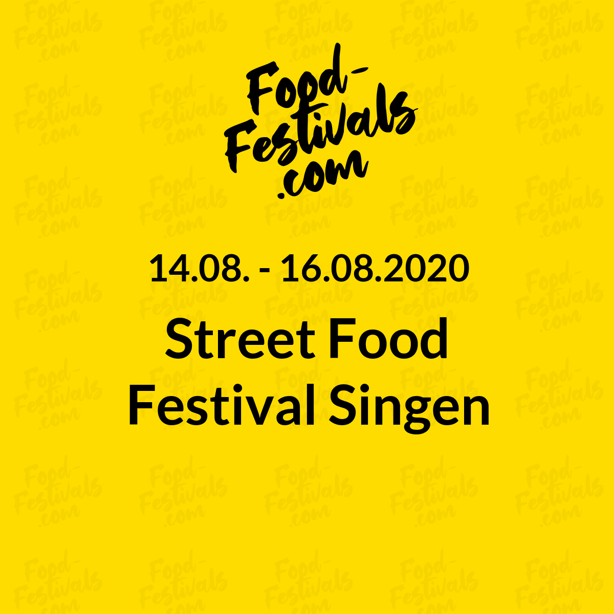 Street Food Festival Singen