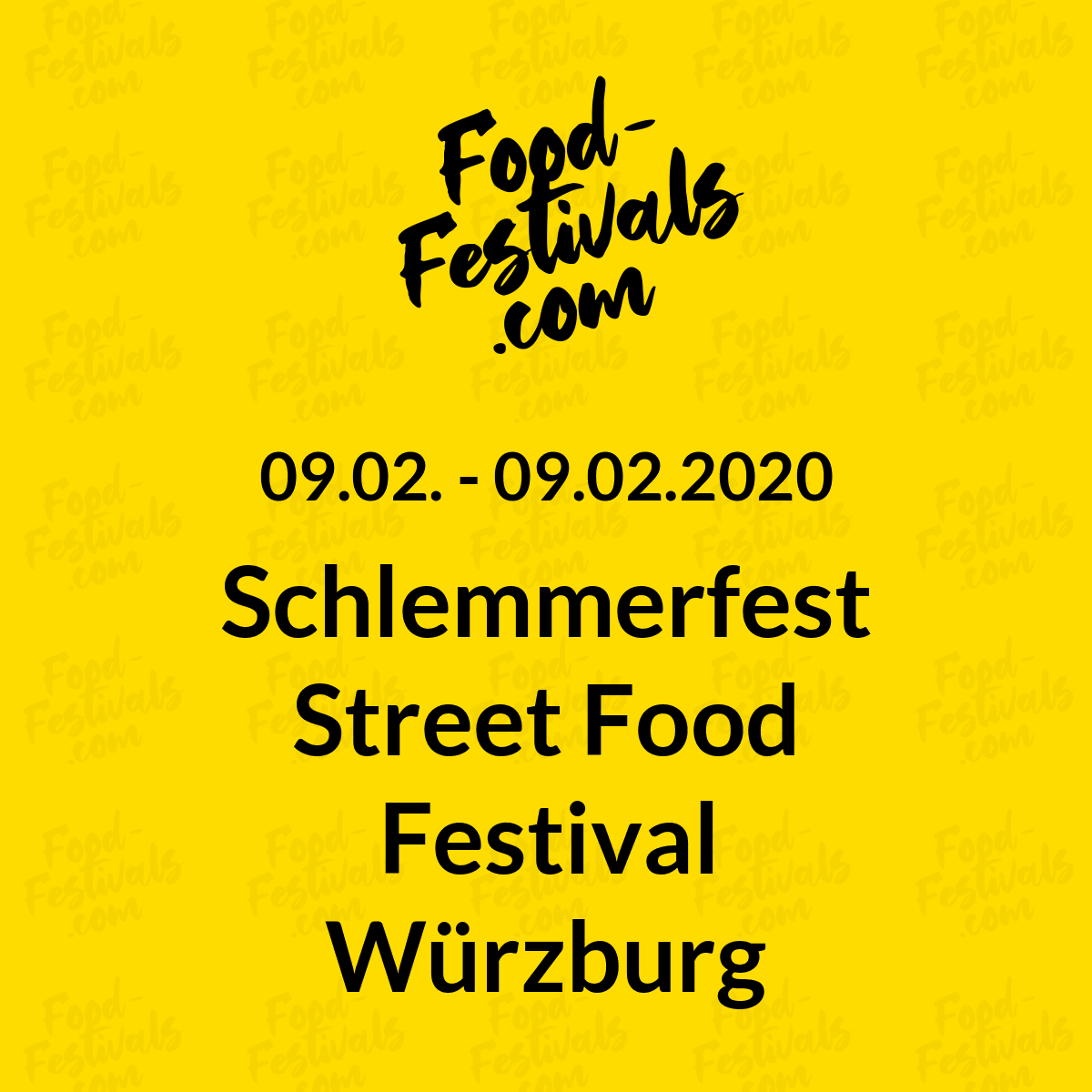 Schlemmerfest Street Food Festival Würzburg