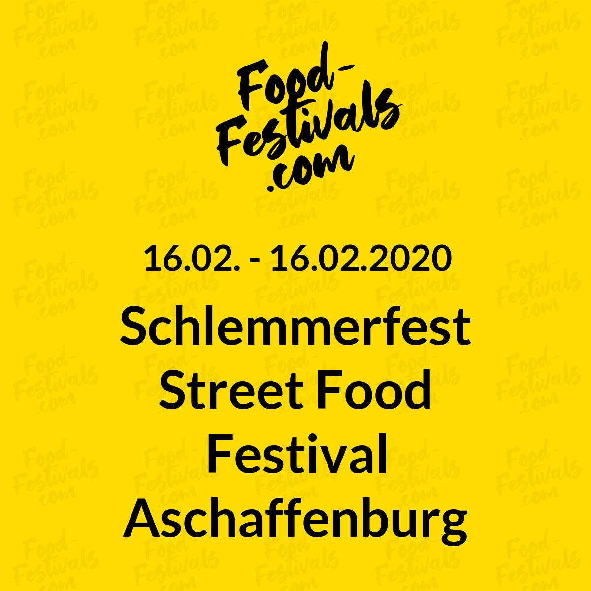 Schlemmerfest Street Food Festival Aschaffenburg