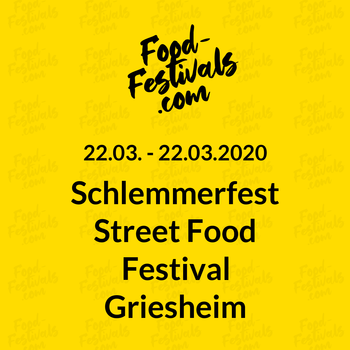 Schlemmerfest Street Food Festival Griesheim