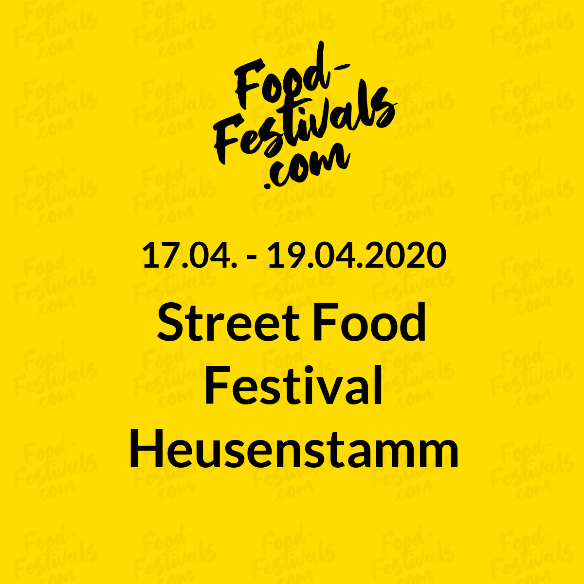Street Food Festival Heusenstamm