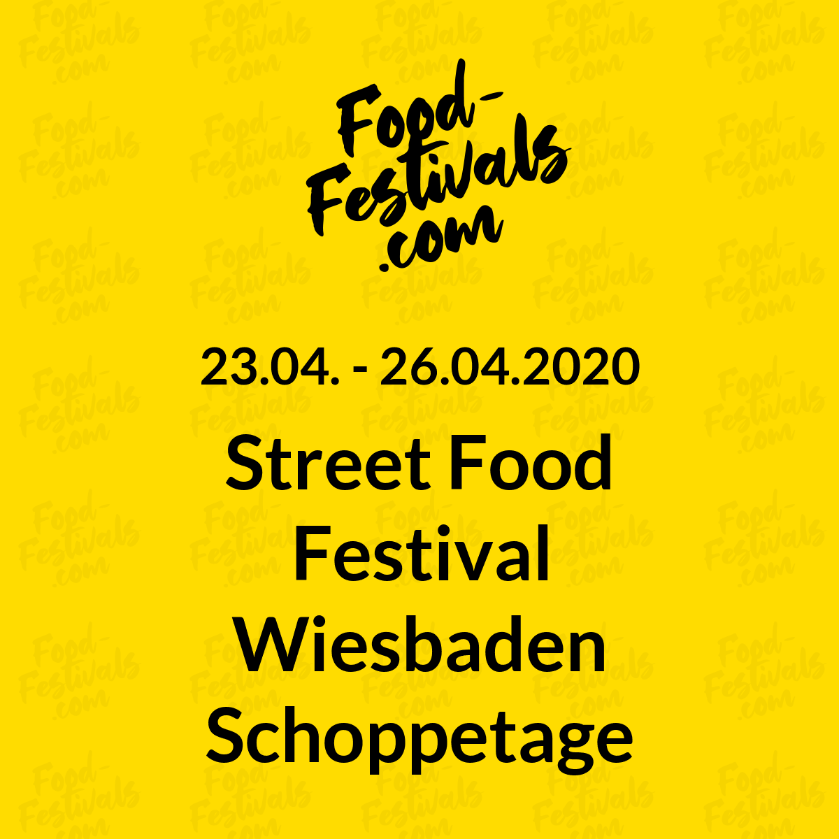 Street Food Festival Wiesbaden Schoppetage