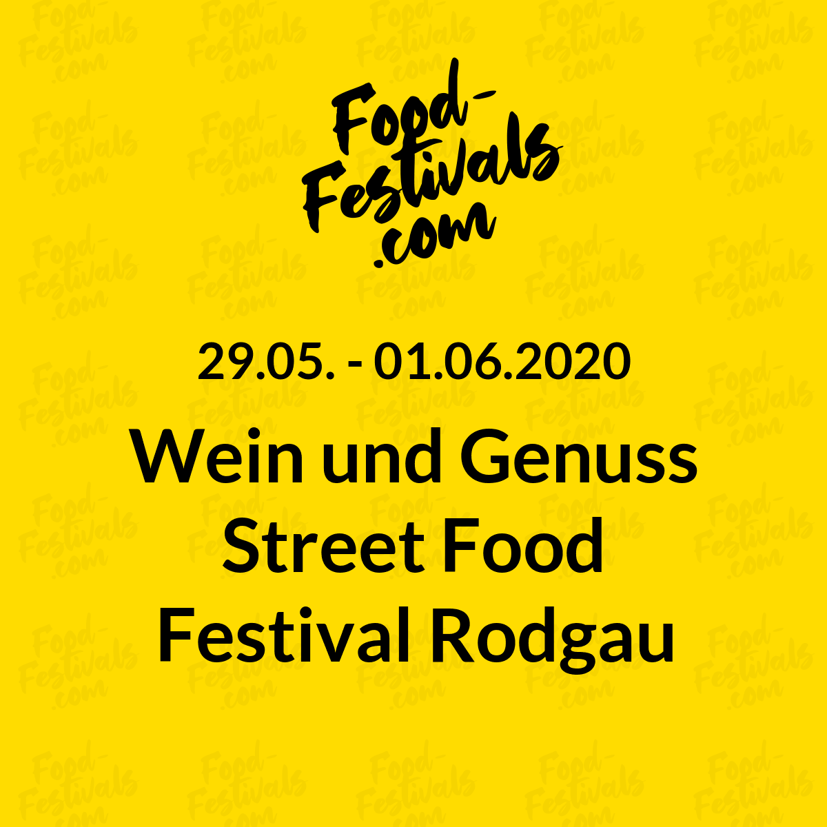 Wein und Genuss Street Food Festival Rodgau