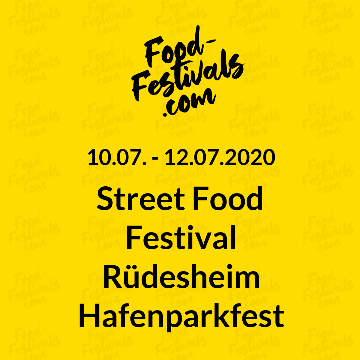 Street Food Festival Rüdesheim Hafenparkfest