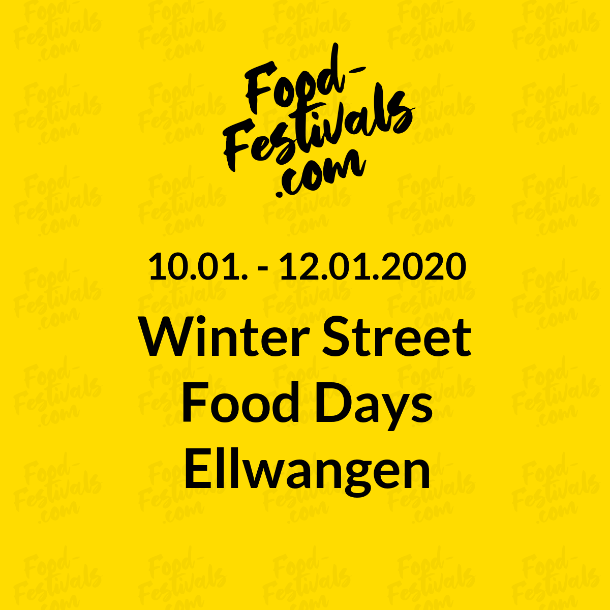 Winter Street Food Days Ellwangen