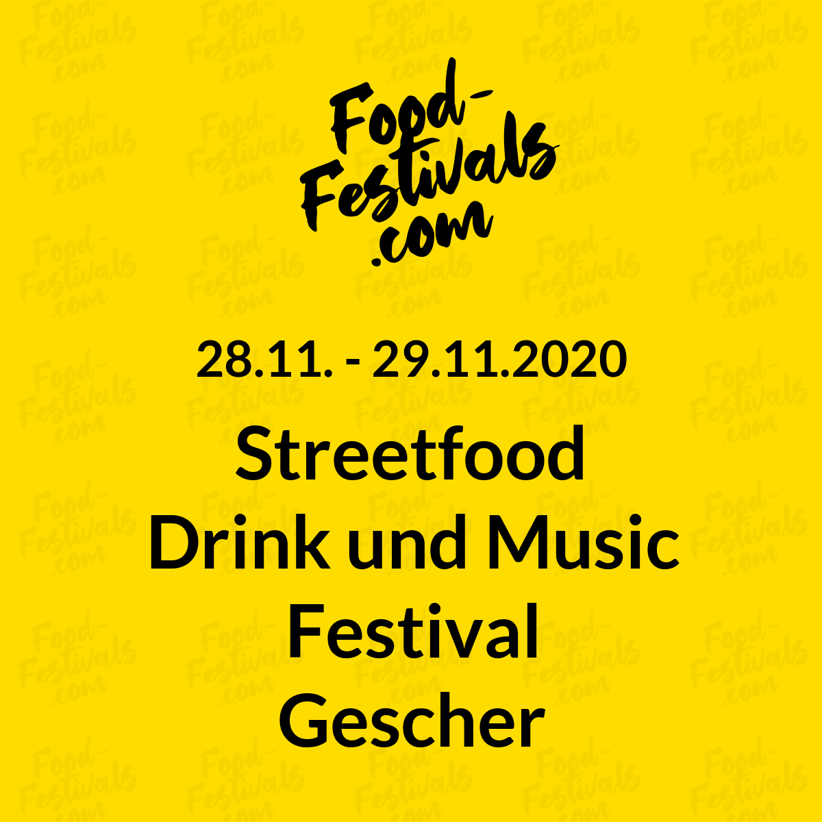 Streetfood Drink und Music Festival Gescher