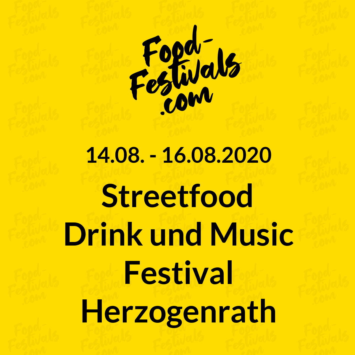Streetfood Drink und Music Festival Herzogenrath