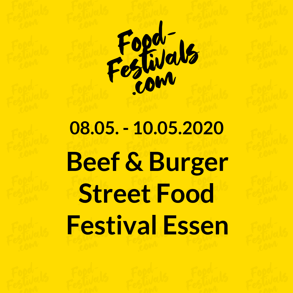 Beef & Burger Street Food Festival Essen