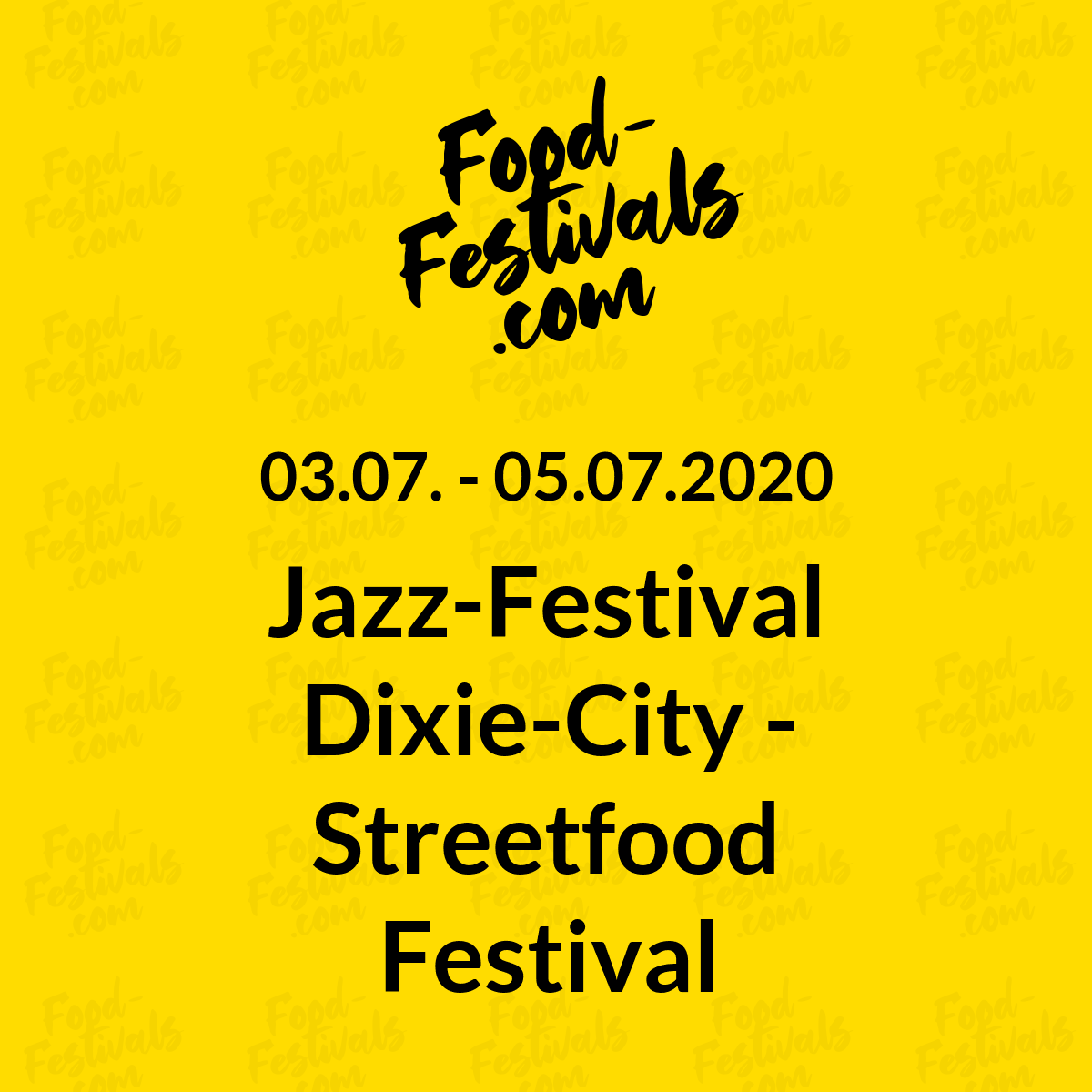 Jazz-Festival Dixie-City - Streetfood Festival Gerolstein