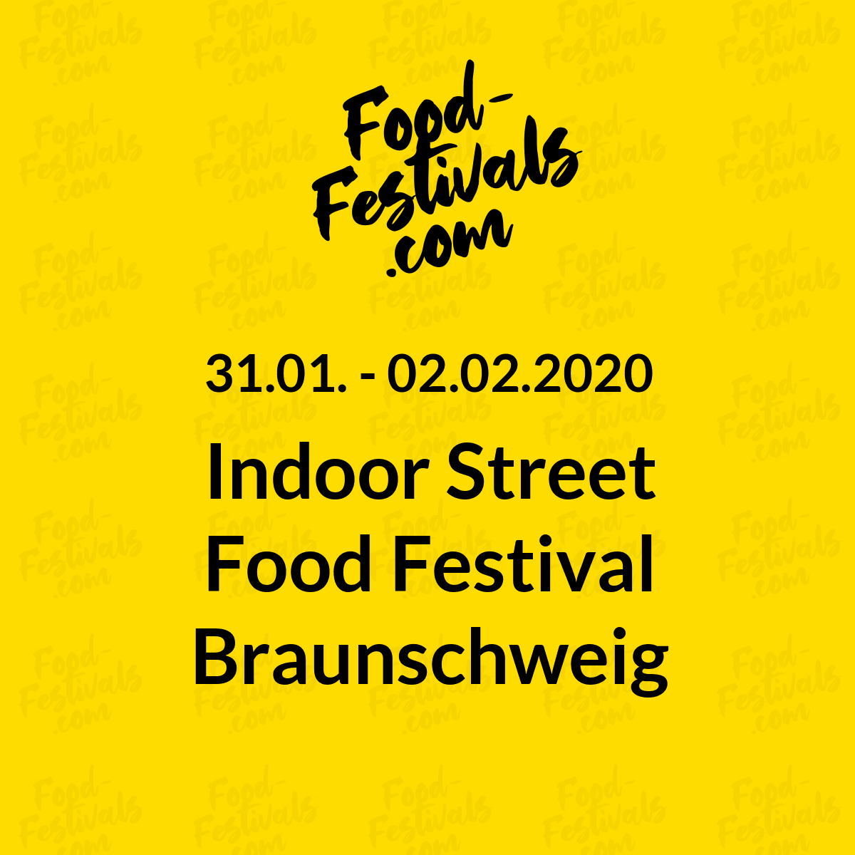 Indoor Street Food Festival Braunschweig