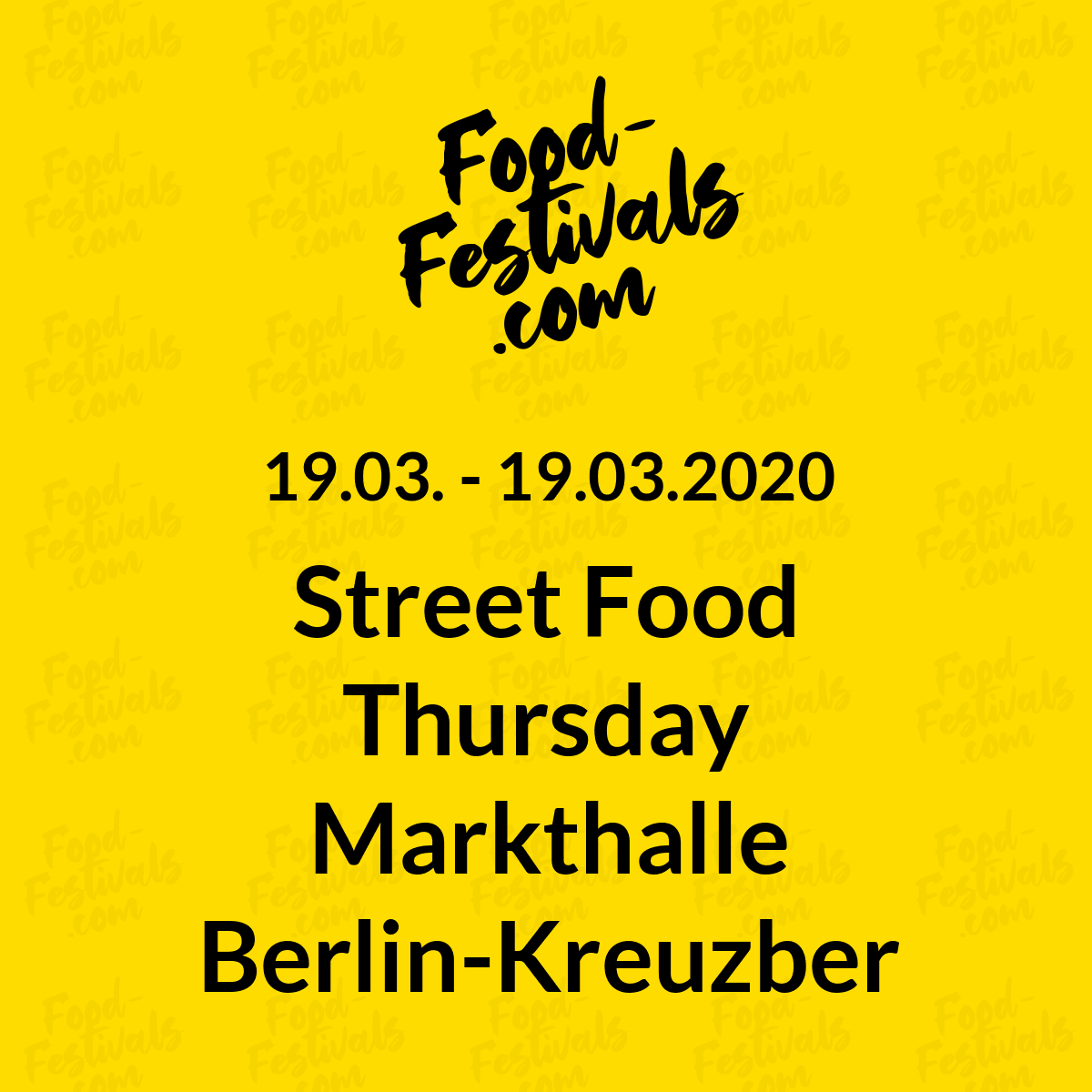 Street Food Thursday Markthalle Berlin-Kreuzberg