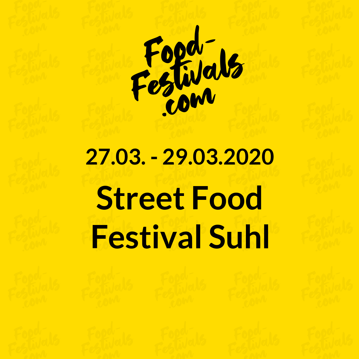Street Food Festival Suhl