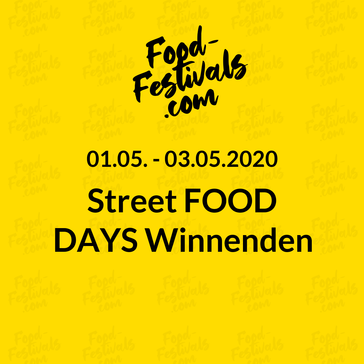Street FOOD DAYS Winnenden