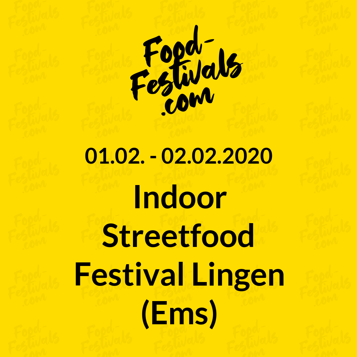 Indoor Streetfood Festival Lingen (Ems)