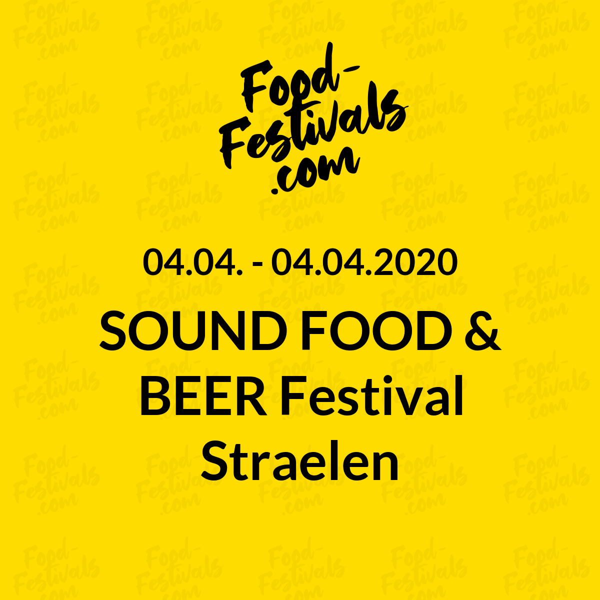 SOUND FOOD & BEER Festival Straelen