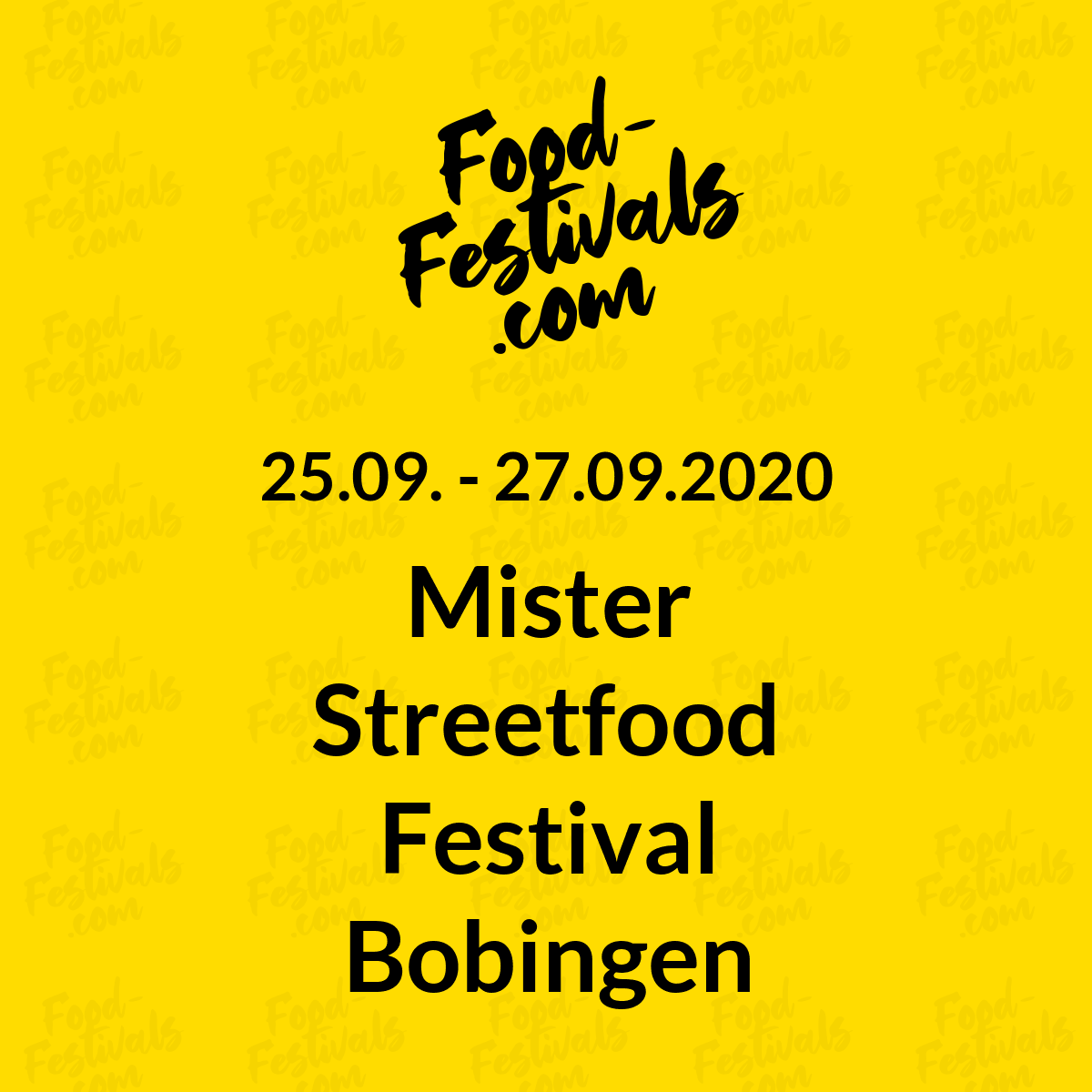Mister Streetfood Festival Bobingen