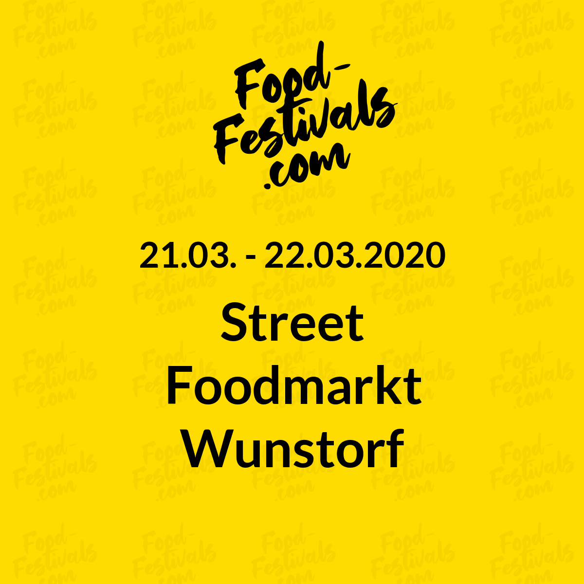 Street Foodmarkt Wunstorf