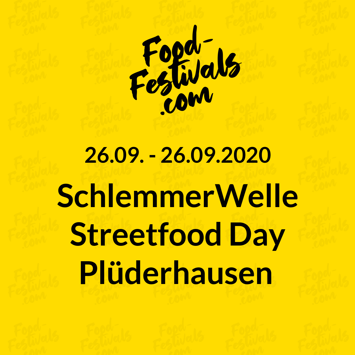 SchlemmerWelle Streetfood Day Plüderhausen 