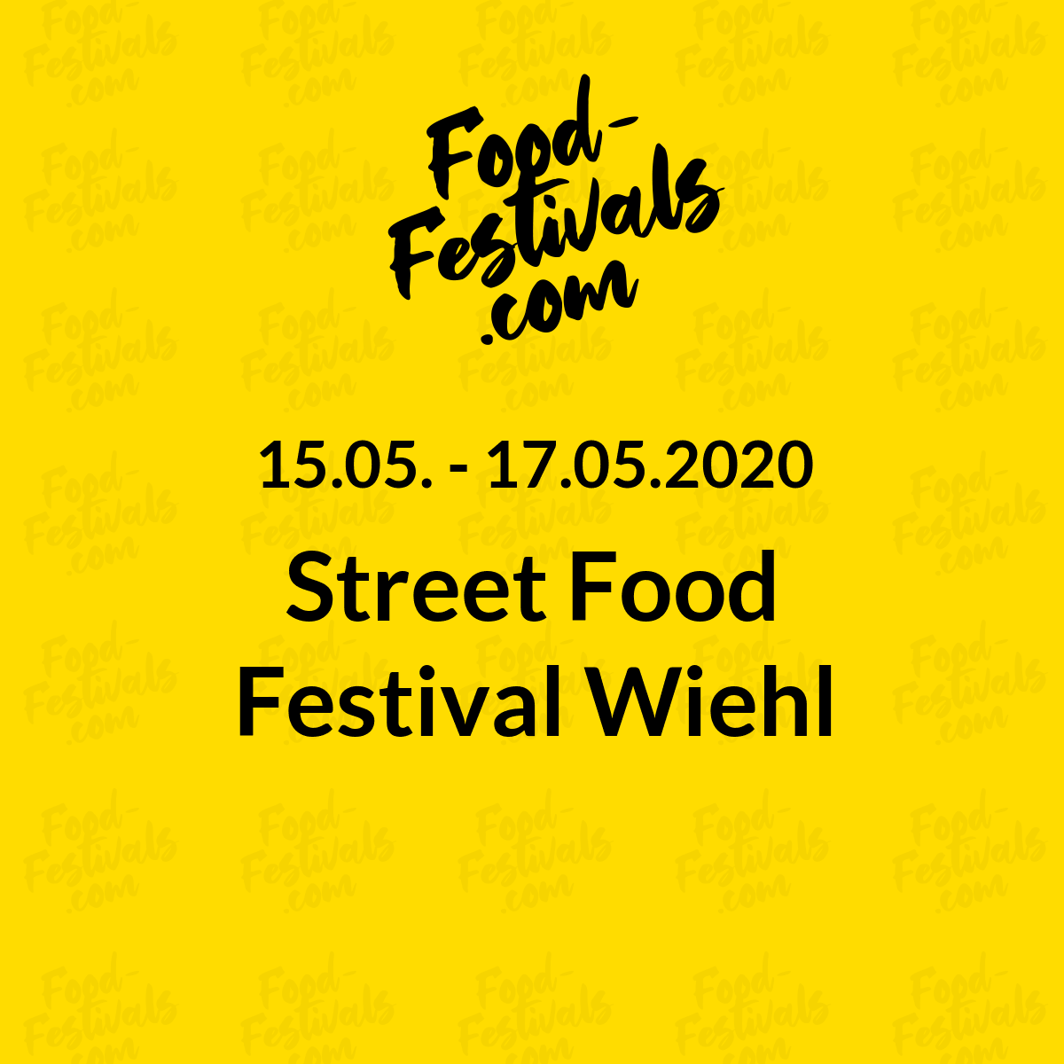 Street Food Festival Wiehl