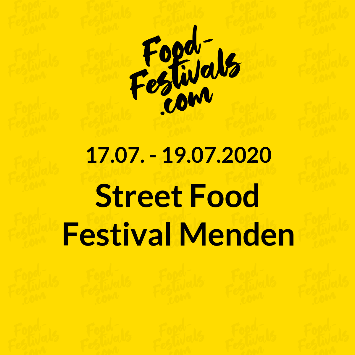 Street Food Festival Menden