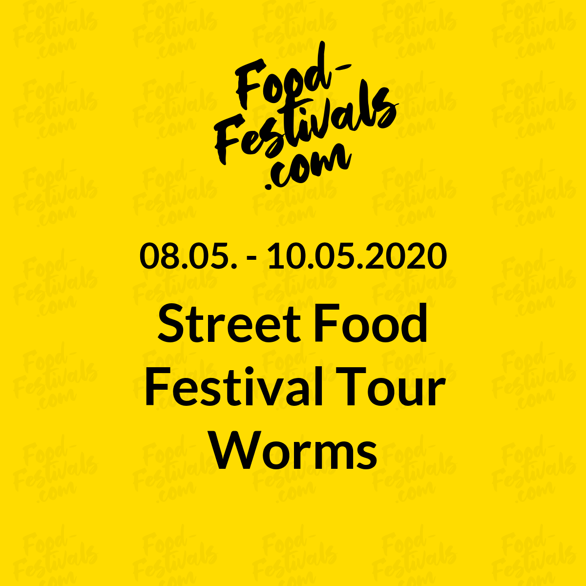 Street Food Festival Tour Worms