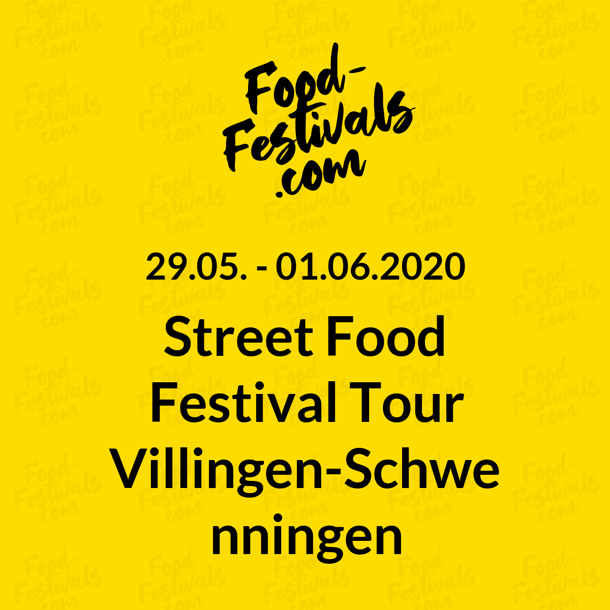 Street Food Festival Tour Villingen-Schwenningen
