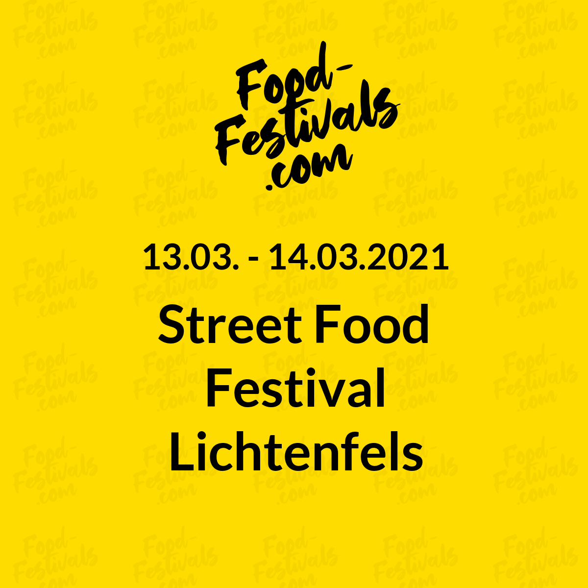Street Food Festival Lichtenfels