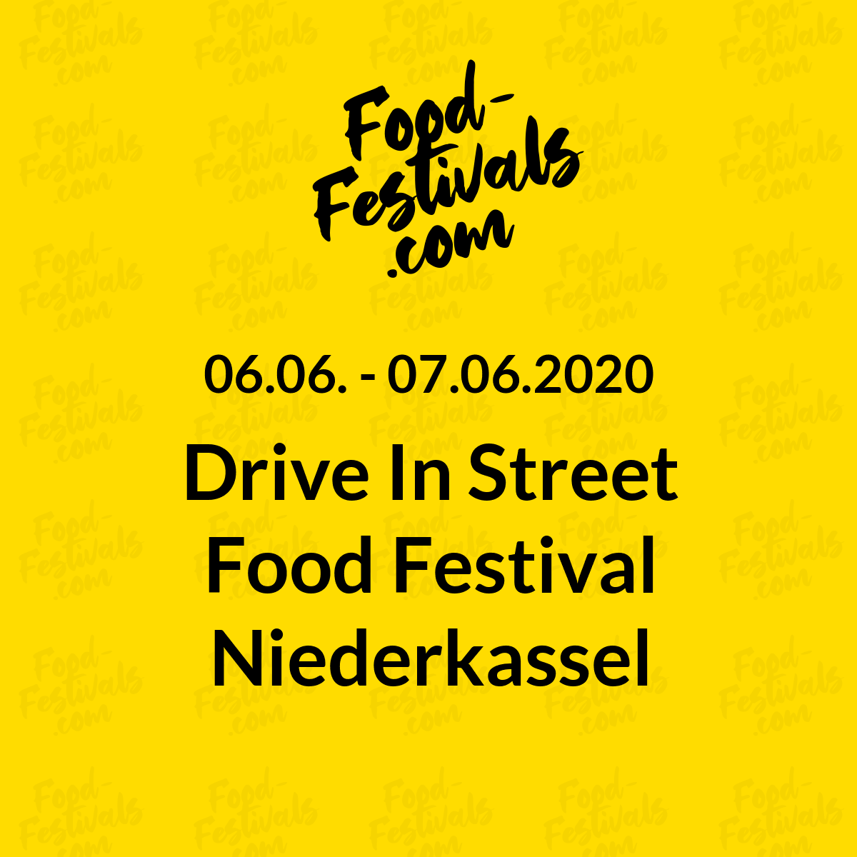 Drive In Street Food Festival Niederkassel