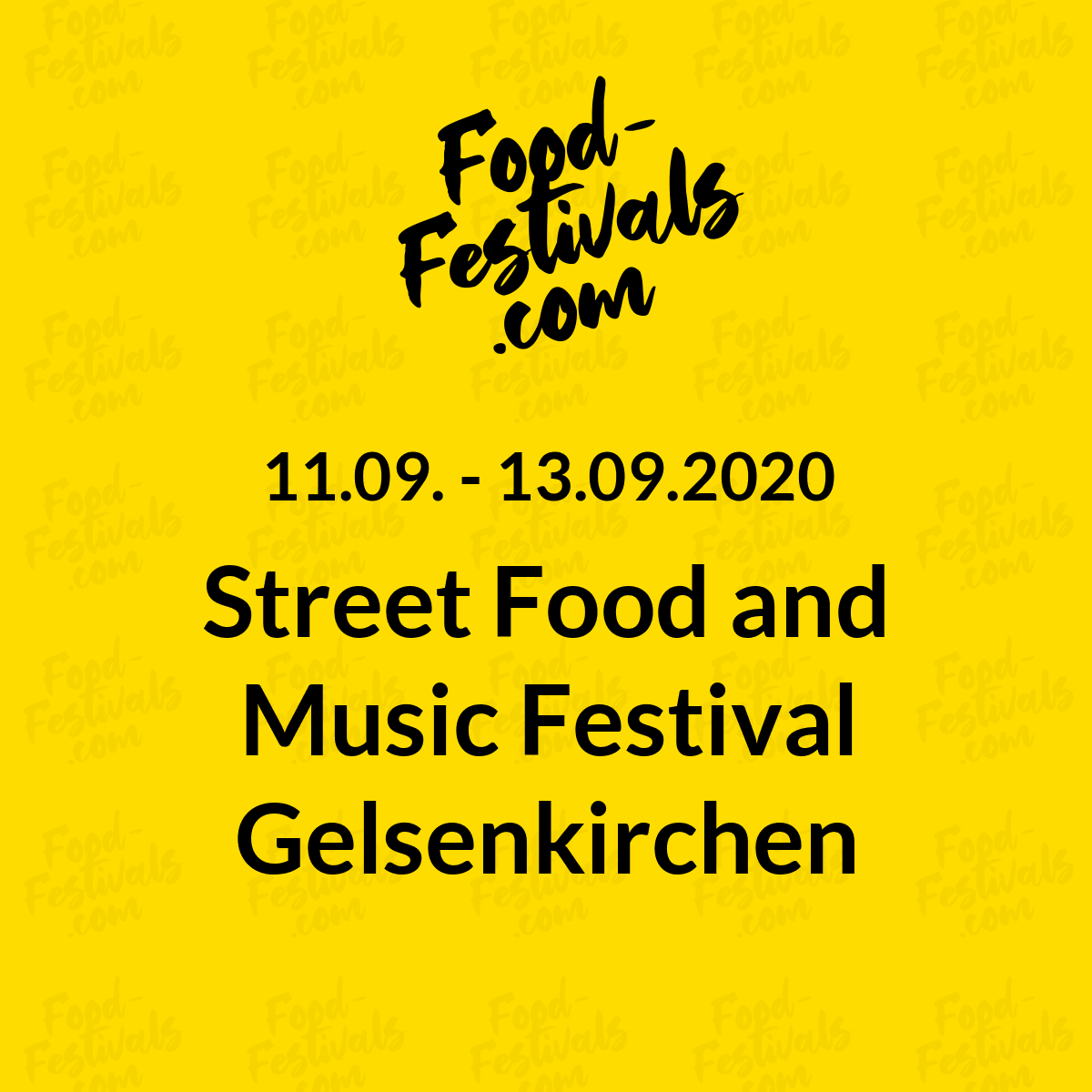 Street Food and Music Festival Gelsenkirchen