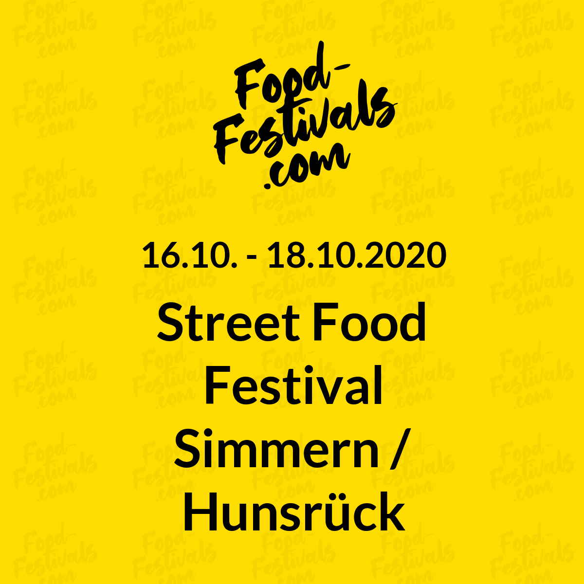 Street Food Festival Simmern / Hunsrück