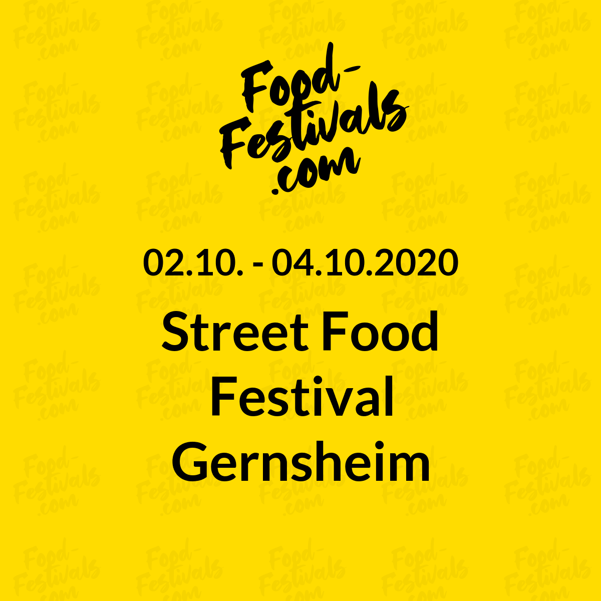 Street Food Festival Gernsheim