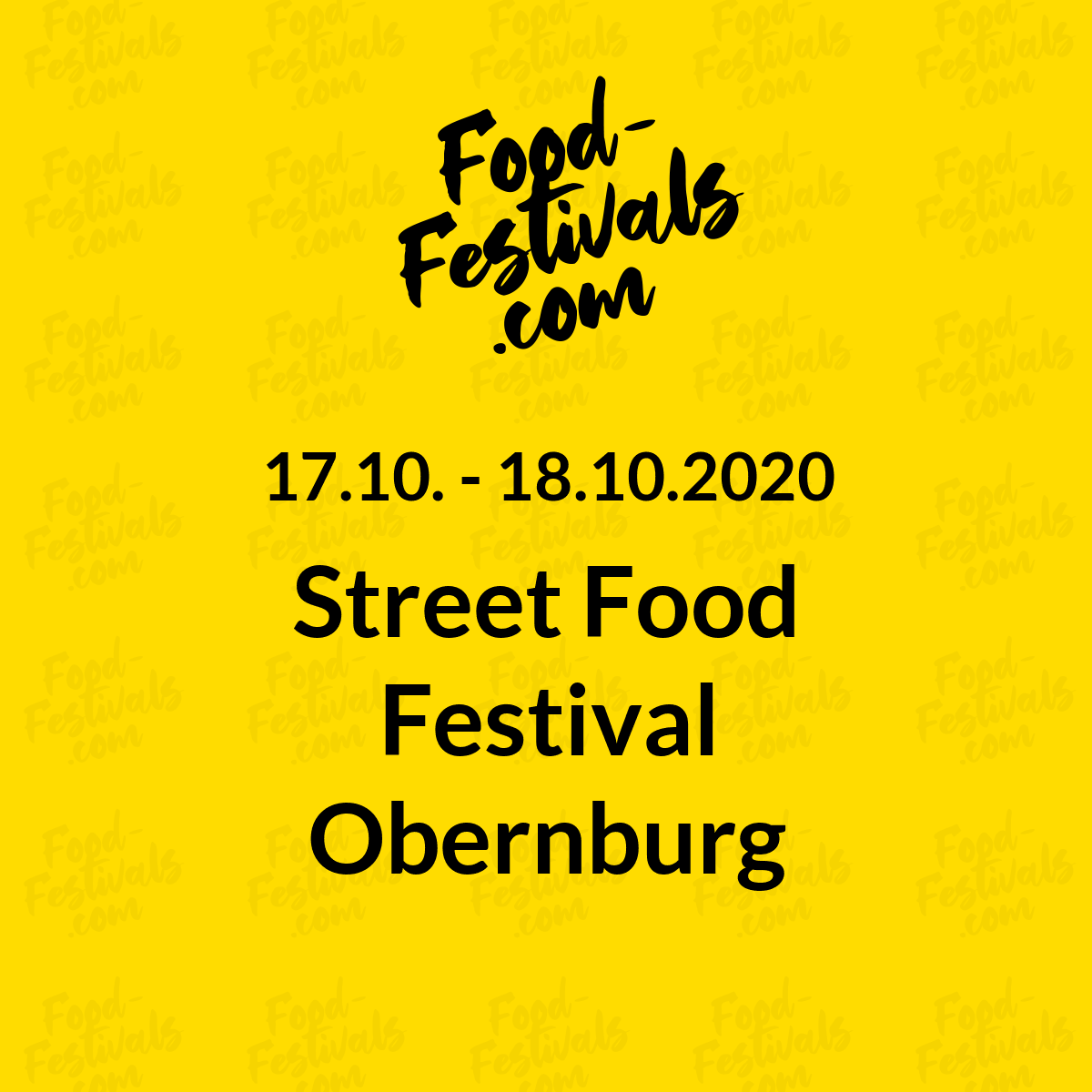 Street Food Festival Obernburg
