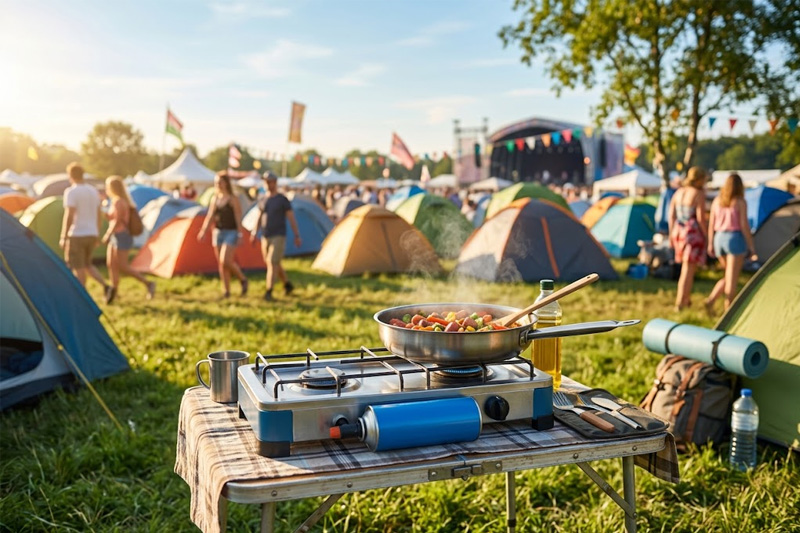 Das richtige Kochgeschirr für die Festivalküche